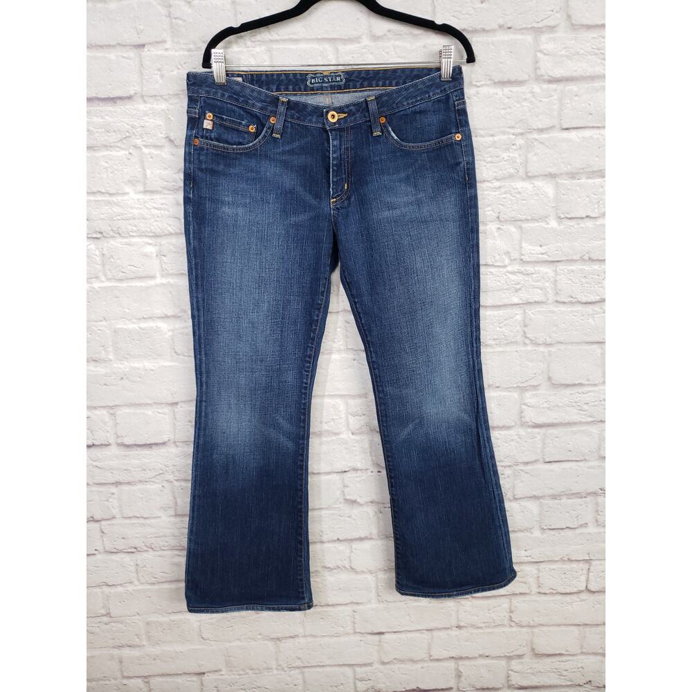 Big Star Honey Flare Dark Wash Jeans Size 30 R